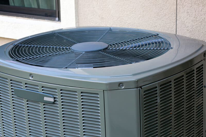 ac unit after a professional repair in pensacola